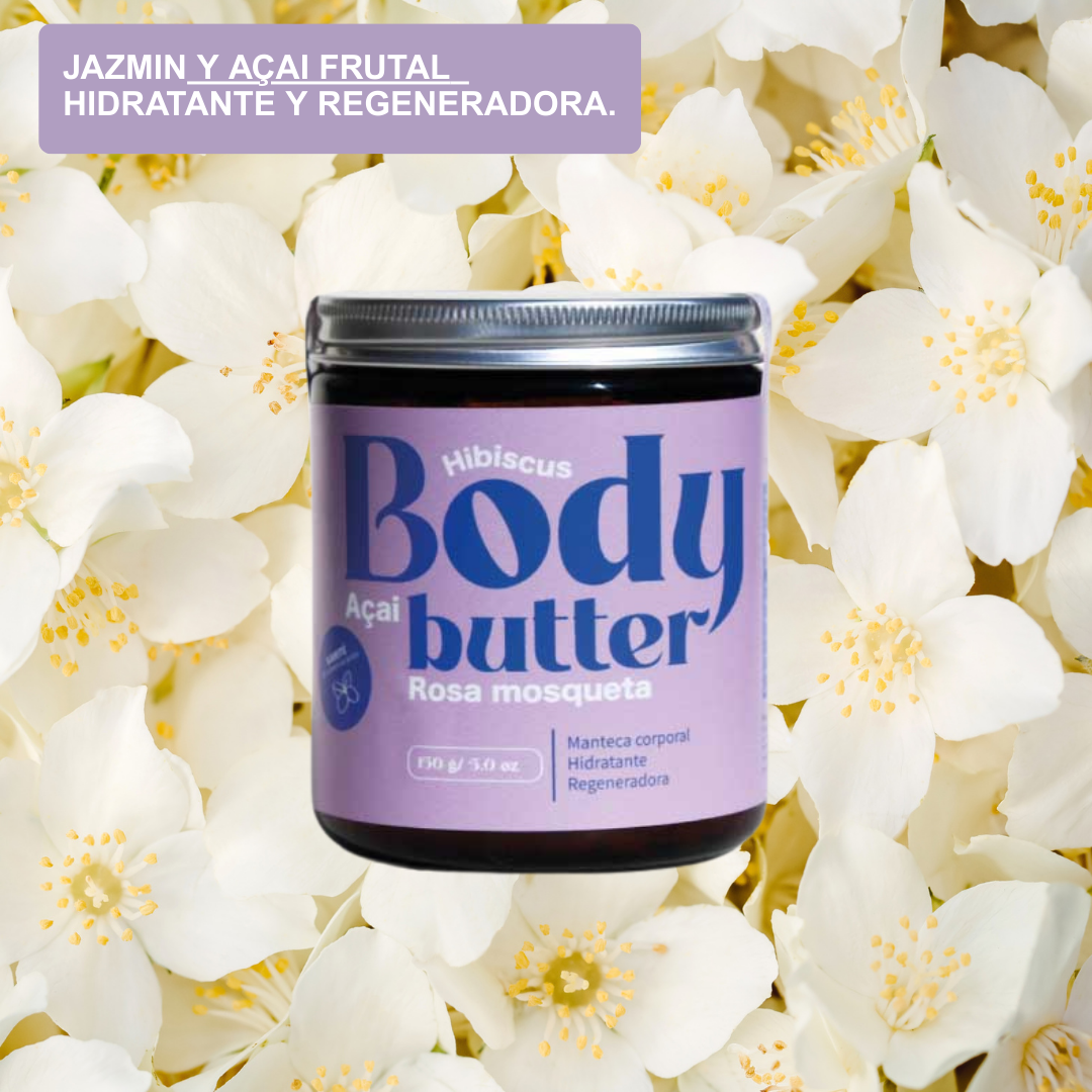 Body butter Açai, Rosa mosqueta, Hibiscus