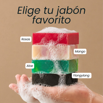 Rutina simple Khalu - 1 Shampoo 1 Acondicioandor y 1 Jabón