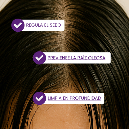 Champú para cabellos grasos / Ultraviolet.