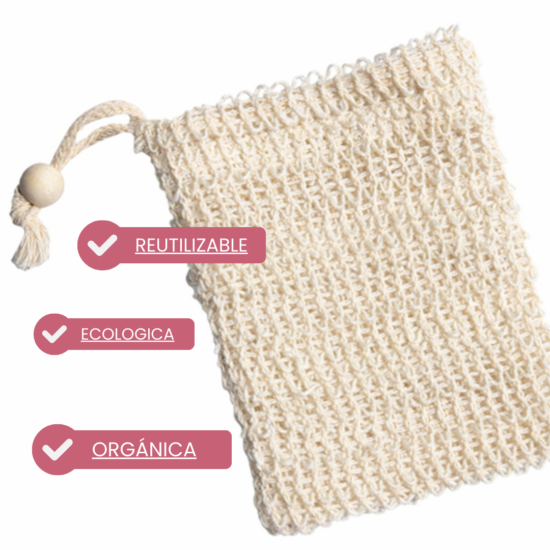 Bolsa de Sisal - Reutilizable, compostable, cero plástico