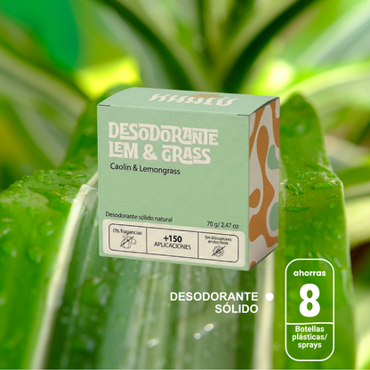 Desodorante Natural / Lem&grass.