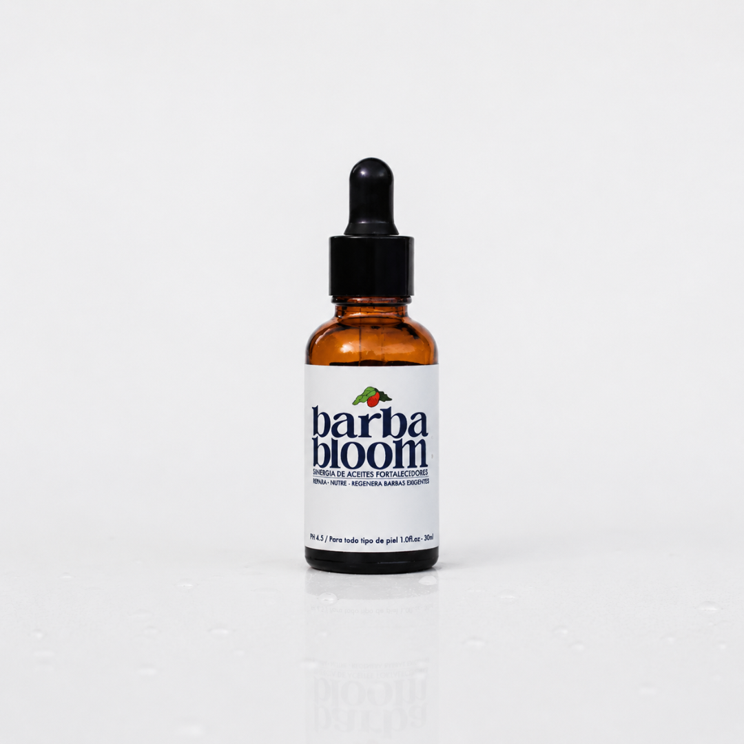 Aceite hidratante de barba / Barba Bloom.