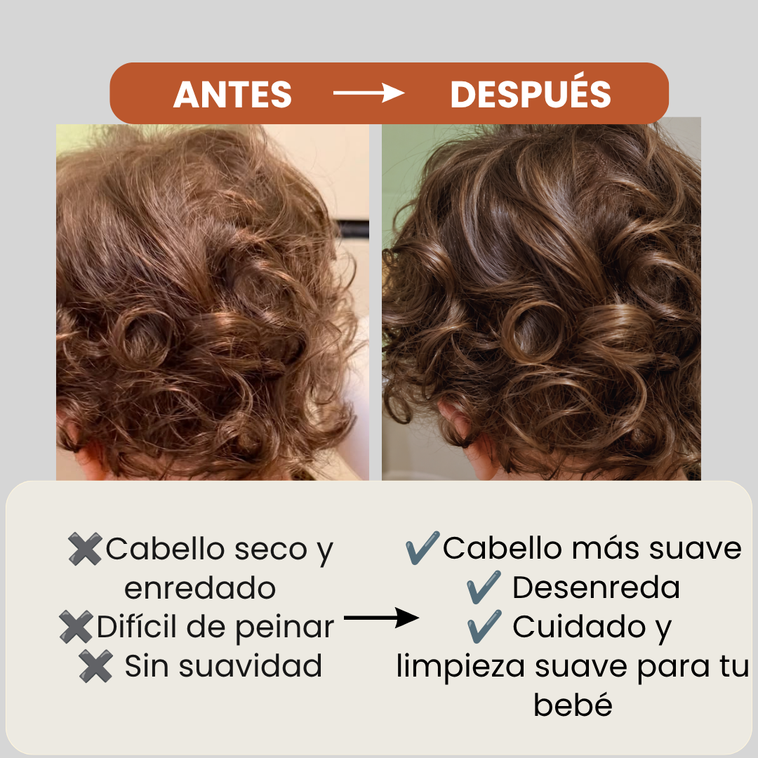 Shampoo para cabellos sensibles y niñ@s / Kids.