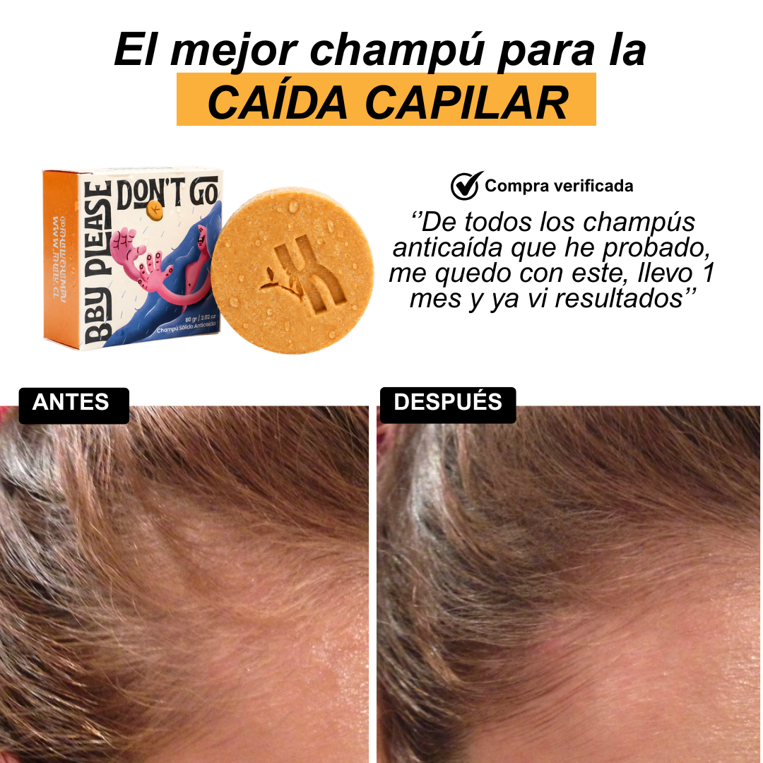 Shampoo anticaída / Bb Please Don't Go.
