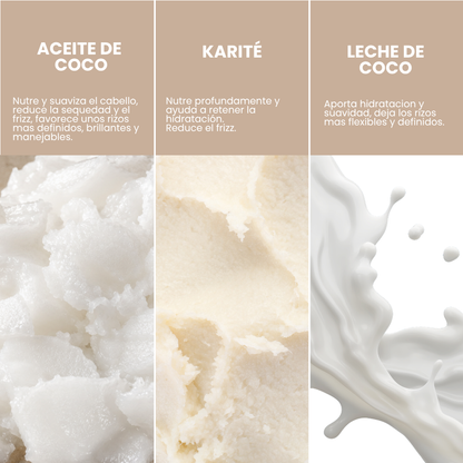 Acondicionador sólido secos y maltratados / Sweet coco.