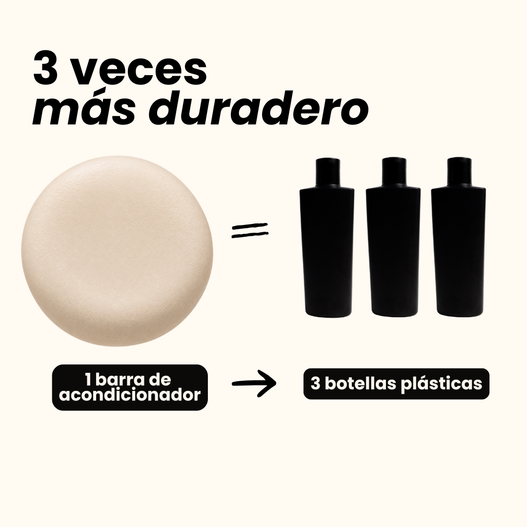 Acondicionador sólido secos y maltratados / Sweet coco.