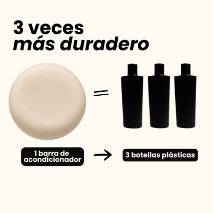 Acondicionador sólido secos y maltratados / Sweet coco.