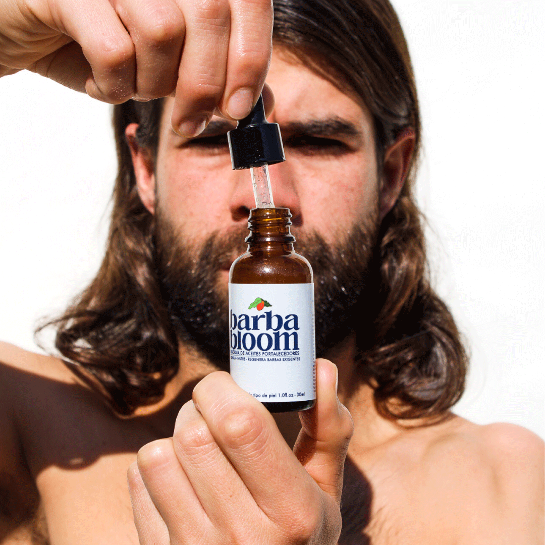 Aceite hidratante de barba / Barba Bloom.