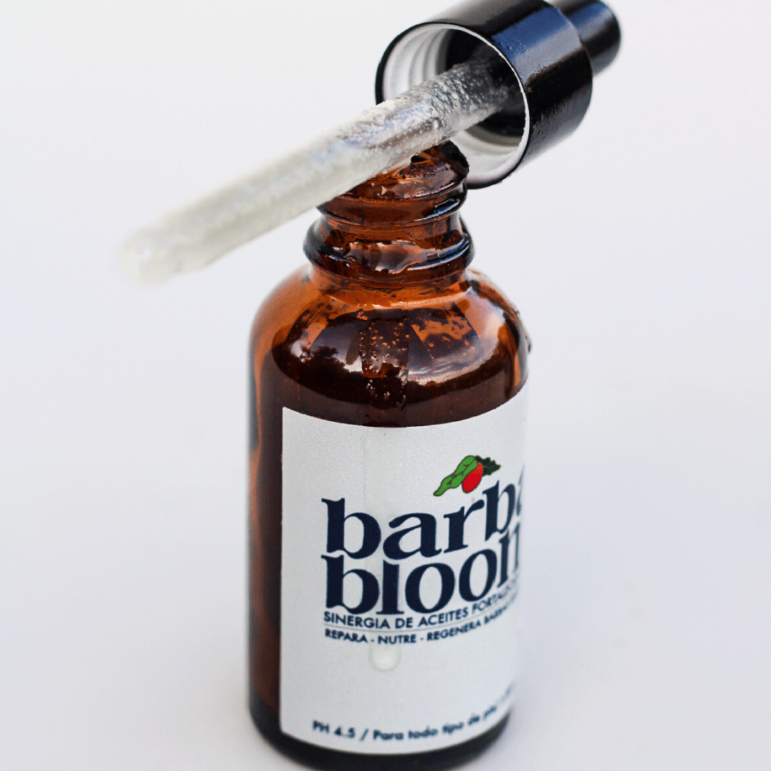 Kit Champú Barba Bloom + Aceite Hidratante