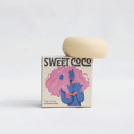 Acondicionador sólido secos y maltratados / Sweet coco.
