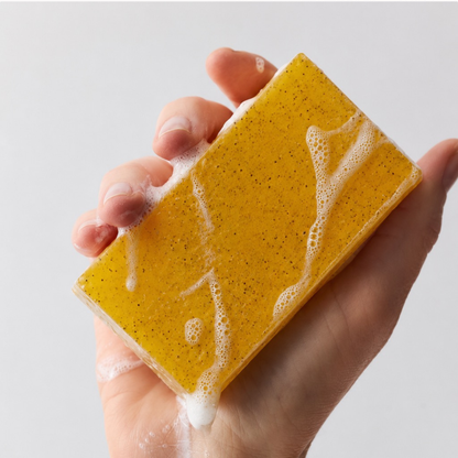 Jabón Limón Amapola exfoliante