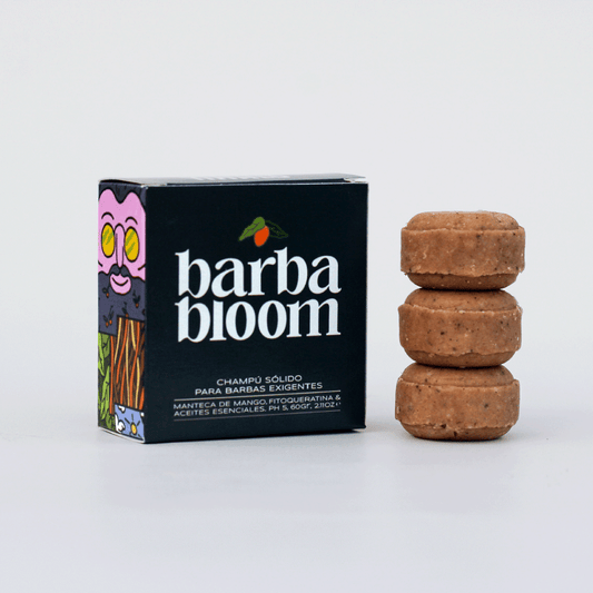 Champú para barbas / Barba Bloom.